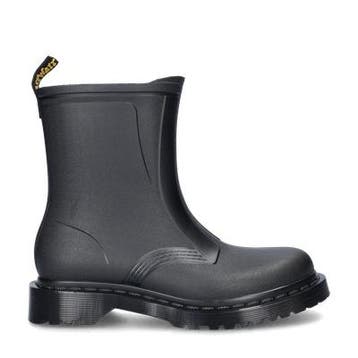 Dr. Martens 1460 Rain regenlaarzen in het Zwart, Kleding | Dames, Verzenden, Zwart, Nieuw, Regenlaarzen