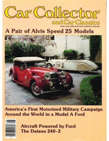 1983 CAR COLLECTOR AND CAR CLASSICS MAGAZINE 06 ENGELS, Nieuw, Author