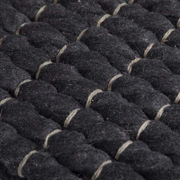 Vloerkleed London Zwart - decoratie, Nieuw