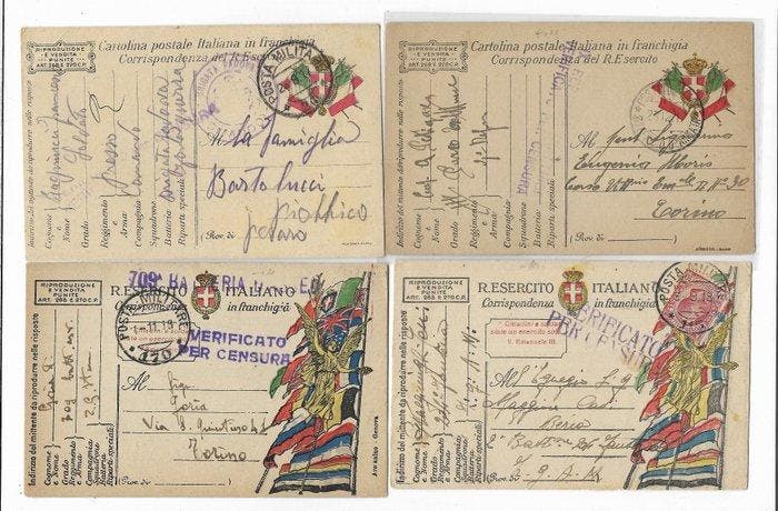 Italië - 32 postkaarten Regio Esercito Eerste Wereldoorlog -, Verzamelen, Ansichtkaarten | Buitenland