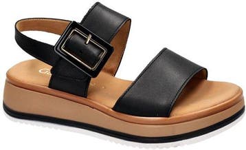 Gabor -Dames - zwart - sandalen - maat 37 (Damesschoenen), Verzenden, Nieuw