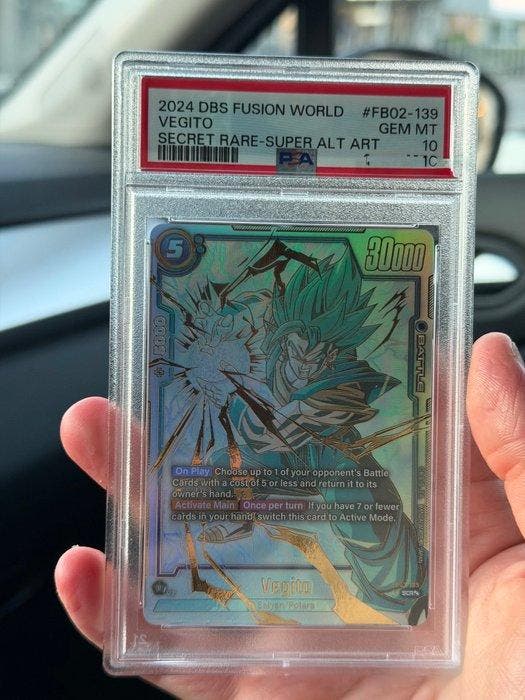 Bandai - 1 Graded card - Dragon Ball - Vegito FB02-139, Verzamelen, Overige Verzamelen