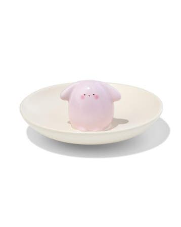 HEMA Theeschoteltje 10cm keramiek konijn, Verzenden, Nieuw