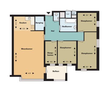 Te huur: Appartement Heerderweg in Maastricht, Limburg, Maastricht, Appartement