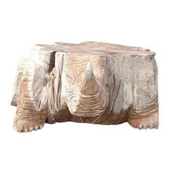 Salontafel Rhino Teak Unique | World of Brosi, Ophalen of Verzenden, Nieuw
