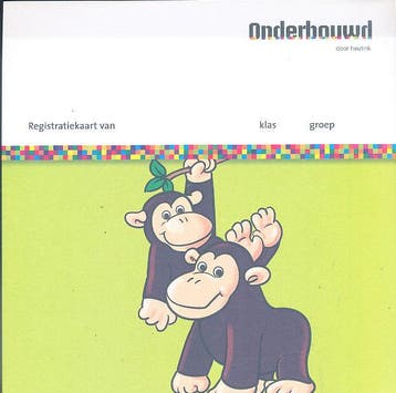 Onderbouwd Registratiekaarten 15 stuks, Verzenden, Nieuw