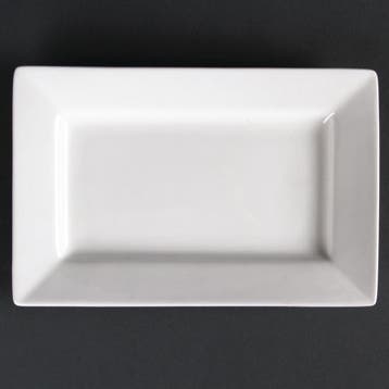Olympia Lumina rechthoekige schalen met brede rand 20x13cm, Huis en Inrichting, Verzenden, Nieuw