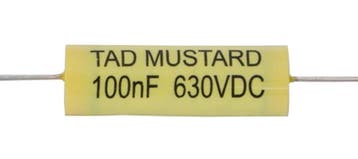 TAD Mustard capacitor 0.100uF 630VDC, Verzenden, Nieuw