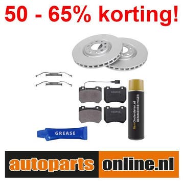 Remschijven + Remblokken Alfa Romeo 159 voorzijde, Verzenden, Nieuw, Alfa Romeo