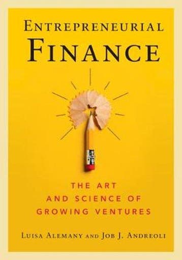 9781108431859 Entrepreneurial Finance Luisa Alemany, Verzenden, Nieuw, Luisa Alemany