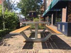 Tuintafel, Picknicktafel Anker, modern en tijdloos, Ophalen, Nieuw, Rechthoekig, Staal