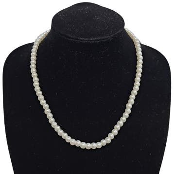 Fako Bijoux - Parelketting - 6mm - Glasparels - Parelmoer -, Verzenden, Nieuw