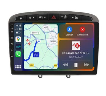 Peugeot 308 Navigatie Radio met Apple Carplay Android Auto, Auto diversen, Ophalen of Verzenden, Nieuw