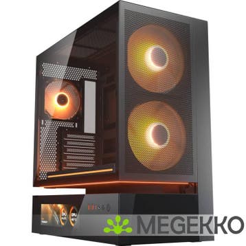 COUGAR Gaming CFV235 Mesh Vision Midi Tower Zwart, Verzenden, Nieuw