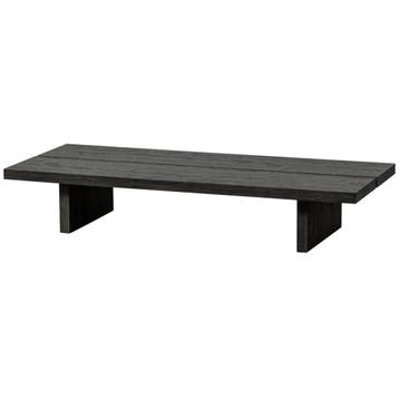 WOOOD Lion salontafel mdf donkerbruin 140x60 cm, Nieuw