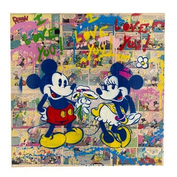 Koen Betjes (1992) - Mickey and Minnie Mouse x Comics x