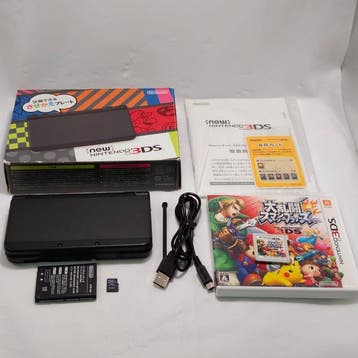 Nintendo - New 3DS - Black - CIB (Matching Serial Warranty), Nieuw