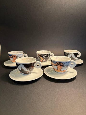Illy - andrea manetti - Koffiekopje (5) - Porselein -