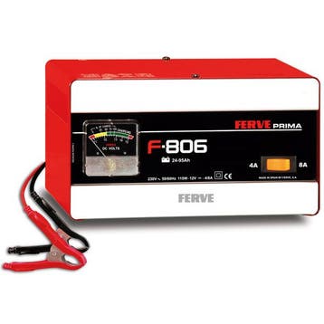 Ferve F-806 Manual Battery Charger | 12V 4-8A, Ophalen of Verzenden, Nieuw
