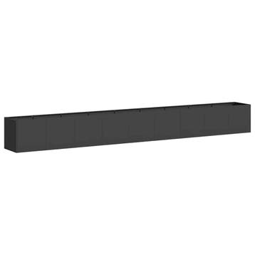 Plantenbak 360cm Zwart | Retourdeal 35% Korting, 100 cm of meer, Ophalen of Verzenden, Zo goed als nieuw, Metaal