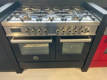 Bertazzoni PRO106L2ENET Fornuis 100 cm, nieuw showroommodel, Witgoed en Apparatuur, Fornuizen, Ophalen, 60 cm of meer, Nieuw, Energieklasse A of zuiniger