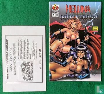Hellina Double Impact 1 - 1996, Eén comic, Overige gebieden, Verzenden, Zyskowski, Steven V..