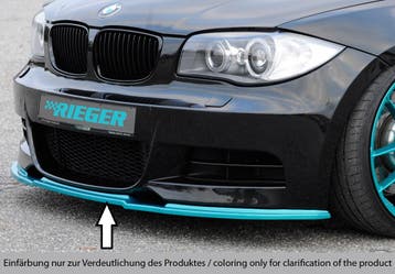 Rieger spoilerzwaard | 1er E82, E88 (182 / 1C): 10.07- - Cab, Verzenden, Nieuw, BMW