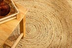 Rond vloerkleed PURE NATURE 150cm Jute handgeweven, Ophalen of Verzenden, Nieuw