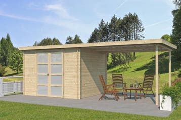 Woodlands Blokhut Umea 600 x 250 cm, Nieuw