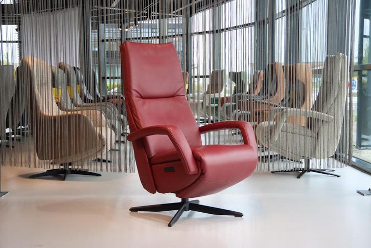 De Toekomst Sta Op stoel voor lange mensen Twice TW-282N, Huis en Inrichting, Fauteuils, Nieuw, Leer, Ophalen of Verzenden