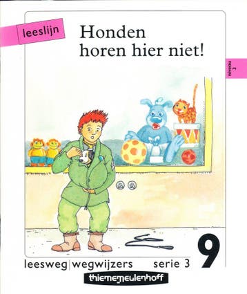 Leeslijn versie 1 wegwijzers serie 3 deel 9 Honden horen hie, Verzenden, Nieuw