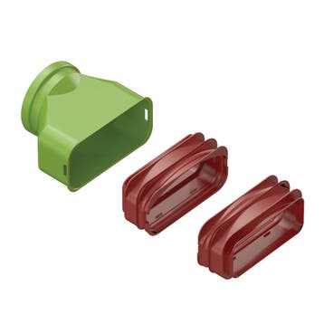Air Excellent AE55sc Adapter voor luchtverdeelkast 200/800, Ophalen of Verzenden, Nieuw