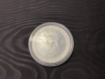 Australië. 1 Dollar 2020, Kangaroo, 1 Oz (Zonder