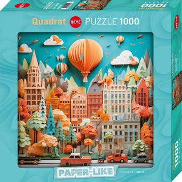 Paper-Like - Townscape Puzzel (1000 stukjes) | Heye -, Verzenden, Nieuw