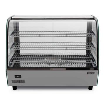 HCB Warmhoudvitrine - 160 liter - 86 cm - 230V - RVS, Verzenden, Nieuw in verpakking, Overige typen
