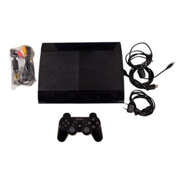 Playstation 3 SUPER SLIM 500GB (BOXED) (PS3) (TWEEDEHANDS), Spelcomputers en Games, Spelcomputers | Sony PlayStation 3, Verzenden