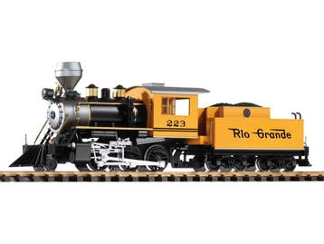 PIKO 38237 Dampflok mit Tender Mogul D&RGW (inkl. Sound..., Ophalen of Verzenden, Nieuw, Overige typen, Analoog