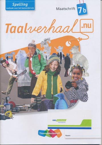 Taalverhaal Nu Maatschrift Spelling 7B (per stuk), Verzenden, Nieuw
