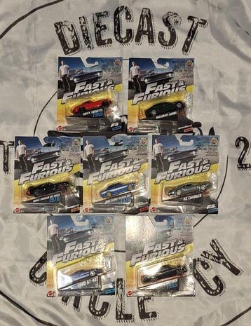 Mattel, Hot Wheels 1:55 - Modelauto (7) - Mattel, Nieuw