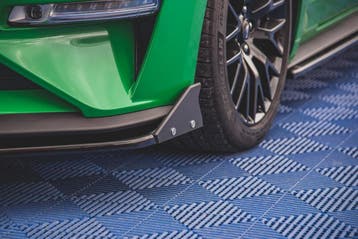 Maxton Front Splitter V.1 met Flaps Ford Mustang GT Mk6, Verzenden
