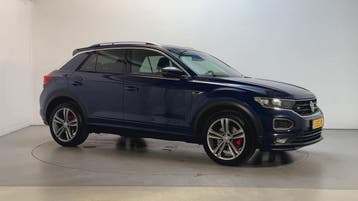 Zakelijke Lease |  Volkswagen T-Roc 1.5 TSI DSG Sport Busine, Automaat, Stof, Gebruikt, Blauw