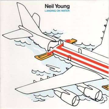 cd - Neil Young - Landing On Water, Verzenden, Zo goed als nieuw