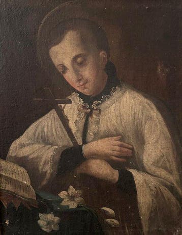 Scuola napoletana (XVIII) - San Luigi Gonzaga Napoli