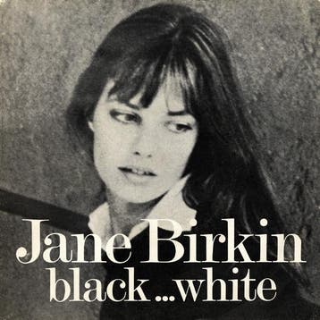 vinyl single 7 inch - Jane Birkin - Black... White, Verzenden, Zo goed als nieuw, 7 inch, Pop
