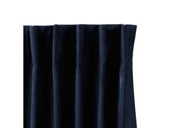 Lifa Living - Fluwelen Gordijn - 150 x 250 cm - Donker Blauw, Huis en Inrichting, Stoffering | Gordijnen en Lamellen, Verzenden