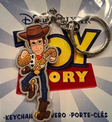 Disney - Toy Story - Woody - Rubber Sleutelhanger, Ophalen of Verzenden, Nieuw, Overige typen