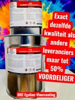240m2  2K Epoxy GarageVloer coating 45kg LAAGSTE PRIJS NL, Verzenden, Wit, Nieuw, Verf