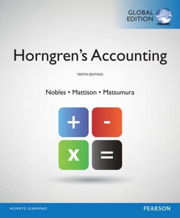 9781292056517 Accounting Global Edition | Tweedehands, Verzenden, Zo goed als nieuw, Tracie Nobles