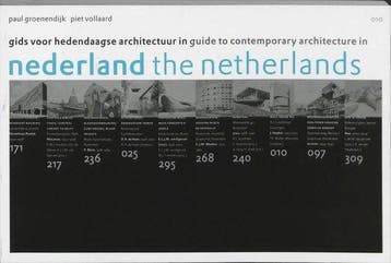 Gids voor hedendaagse architectuur in Nederland / Guide to, Ophalen of Verzenden, Nieuw