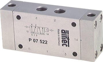 5/2 G1/2 (G1/8) Luchtgestuurd Ventiel Dominant, Verzenden, Nieuw